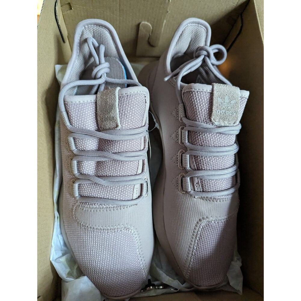 adidas Tubular Shadow J Big Kids 6.5 Running Shoes Tan Sneakers Mocha New - Picture 2 of 16